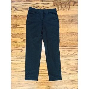 Express Editor Navy Blue Pants Career Dotted Size 00 Regular Ankle